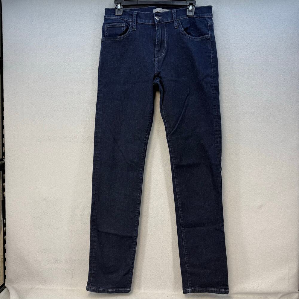 Joe's Jeans Men's 30 Dark Blue The Brixton Kingpin Stretch Tapered Straight Leg